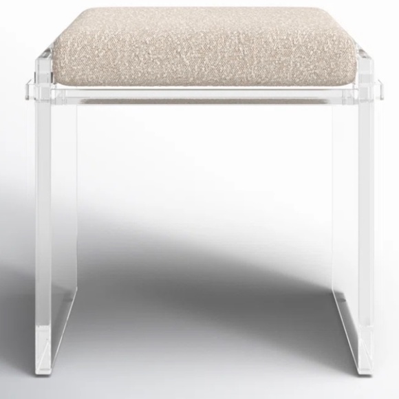 Four Hands Gerrard Accent Stool-Knoll Natural - Picture 2 of 5